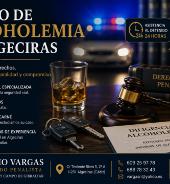 Abogado penalista para delitos de alcoholemia en Algeciras y Campo de Gibraltar
