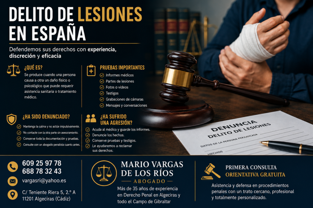 delito de lesiones abogado en algeciras